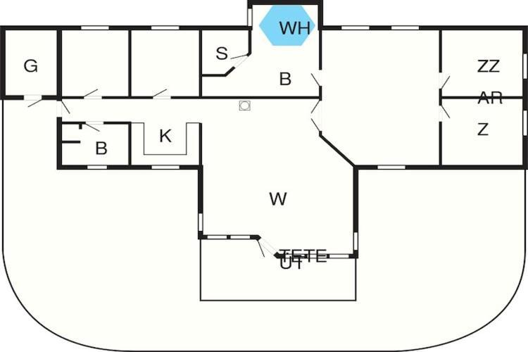 10 Person Holiday Home In R Dby Kramnitse Exteriör bild