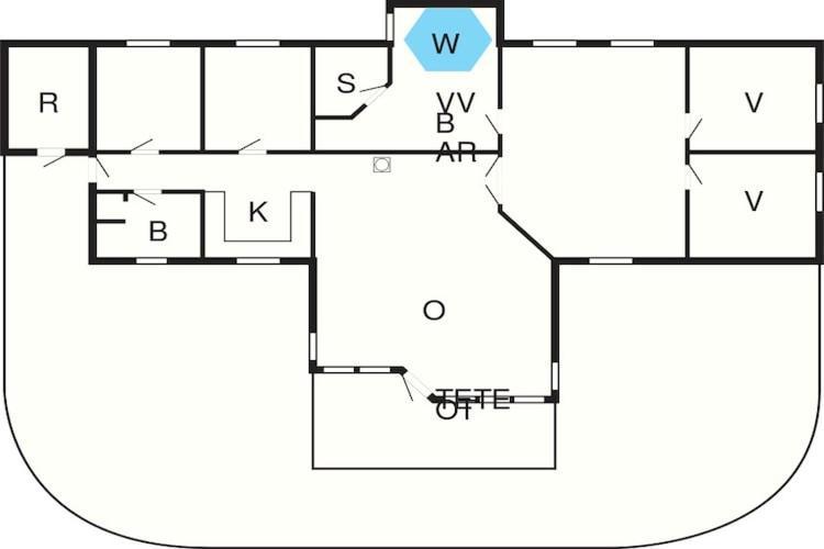 10 Person Holiday Home In R Dby Kramnitse Exteriör bild